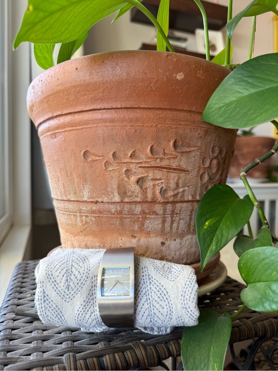 Nixon Silver Cuff Watch - The Cleo main image 4